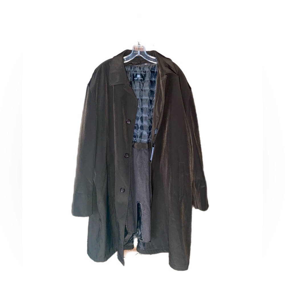 NWT Andre Lanzino water repellent overcoat. Size 6XL.